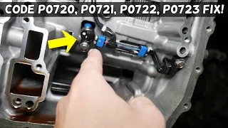 CODE P0720 P0721 P0722 P0723 CHECK ENGINE LIGHT ON TRANSMISSION PROBLEM FIX