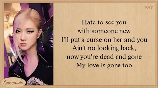 ROSÉ Gone Lyrics