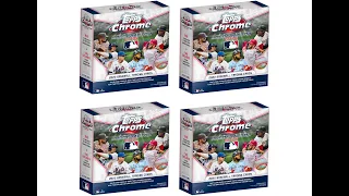 Box Opening: 2022 Topps Chrome Logofractor Edition (4 boxes)