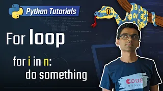 9. For loop [Python 3 Programming Tutorials]