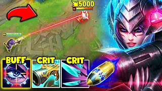 Caitlyn just got HUGE Buffs to her Ultimate... so I went full Crit and Sniped Everyone