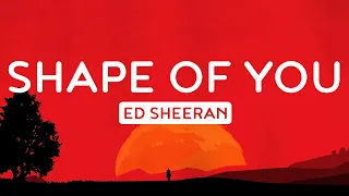 🌛 Ed Sheeran - Shape of You (Lyrics) | Alec Benjamin, Charlie Puth .. Mix