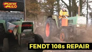 How we fixed this Fendt 108s (broken axle & jammed brakes)