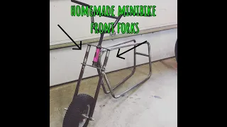 Homemade Minibike Front Forks