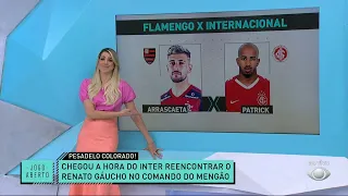 QUEM LEVA A MELHOR EM POSIÇÃO POR POSIÇÃO: FLAMENGO OU INTERNACIONAL? | JOGO ABERTO