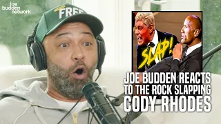 Joe Budden Reacts to The Rock SLAPPING Cody Rhodes