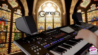 YAMAHA Genos 2 YAMAHA C7 Grandpiano  Oh holy Night