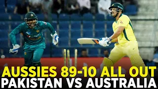 Aussies All Out on 8️⃣9️⃣ Runs | Pakistan vs Australia | T20I | PCB | M7C2A