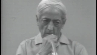 J. Krishnamurti - Saanen 1978 - Public Discussion 3 - Can time end?