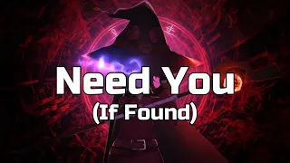 Need You - If Found ♫ Anime Girl ♫ NoCopyrightSounds ♫