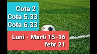 3 Bilete pe Luni-Marti 15-16 02 2021 ponturi pariuri pe Barcelona - PSG & leipzig - L'PooL