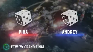 PiKa vs Andrey - FTW 74 Grand Final - Red Alert 3