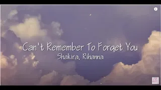 [1 HOUR] Can't Remember to Forget You - Shakira, Rihanna (Lyrics)