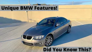 Quirks & Unknown Features of the E90 / E92 BMW!