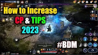 Black Desert Mobile How To Increase CP & TIPS 2023