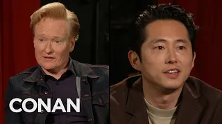 Steven Yeun Reveals Conan’s Primal Zodiac Sign - CONAN on TBS