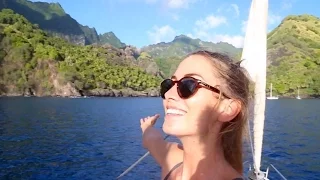 We Crossed the Pacific Ocean! HELLO PARADISE (Sailing La Vagabonde) Ep. 45