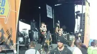 Black Veil Brides- I am Bulletproof. Portland Warped Tour 2013