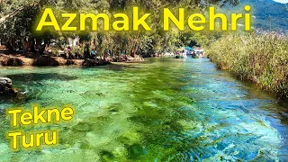 Azmak Nehri Tekne Turu, Akyaka, Muğla