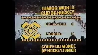 World Junior Championship  Dec.31/1977 Canada – CSSR