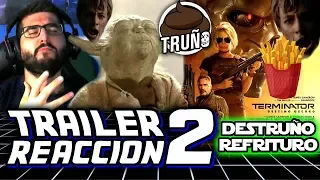 Terminator DESTRUÑO REFRITURO 🍟 Terminator Destino Oscuro TRAILER 2 REACCION español 💩
