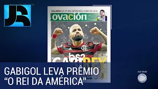 Gabigol leva tradicional prêmio "O Rei da América" 2019