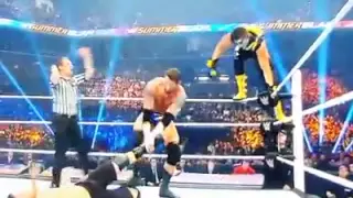 WWE Summer Slam StephenAmell and neville vs Stardust and kingbarrett