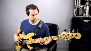 Ain`t Nobody - Chaka Khan. Bass guitar cover by Mitch Cockman - Yorkshire Bass Player