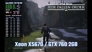 Lrt's Play - STAR WARS Jedi Fallen Order (Xeon X5670 / GTX 760 2GB)