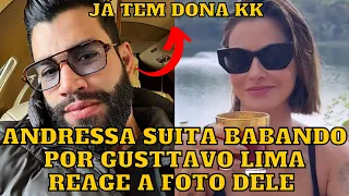 Andressa Suita APAIXONADA reage a FOTO do Gusttavo Lima e mais Maiara emocionada fala do embaixador