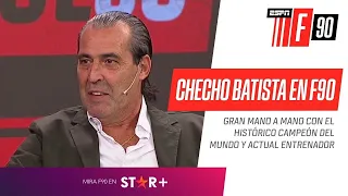 "DIEGO NO SE TENDRÍA QUE HABER IDO": Checho #Batista y un imperdible mano a mano en ESPN F90