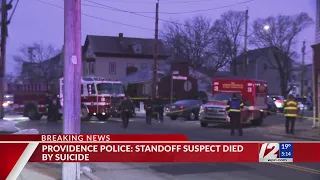 Providence police say suspect in Thursday standoff died by suicide