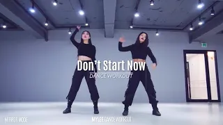 [Dance Workout] Dua Lipa - Don't Start Now | Mylee Cardio Dance Workout, D...