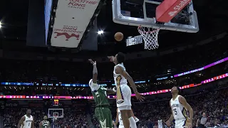 Herbert Jones defensive highlights from first half vs. Milwaukee Bucks 3/28/24