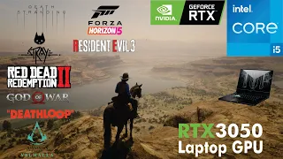 RTX 3050 Laptop GPU + Intel Core I5 11300H Test in 7 Games at 1080P (Asus TUF Dash F15)