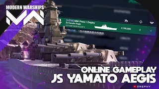 JS Yamato Aegis | Gameplay | Modern Warships