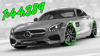 Asphalt 9 | ★1:44.389★ Mercedes-Benz AMG GT S: Show Off -- 3/4