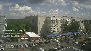 Timelapse 04-06-2020 - Новомосковск, Украина