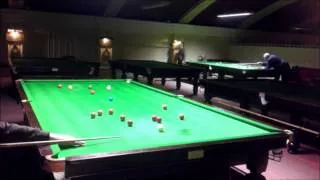 fastest snooker century break 3 mins 17 secs