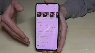 Samsung Galaxy A34 5G: How to transfer data from internal storage to micro SD card?