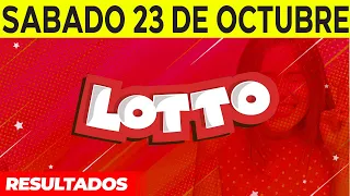 Resultados del Lotto del Sábado 23 de Octubre del 2021