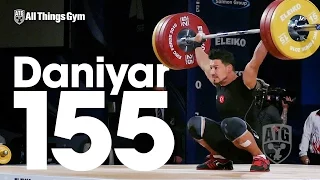 Daniyar Ismayilov 150kg, 155kg, x161kg Snatch 2016 European Weightlifting Championships