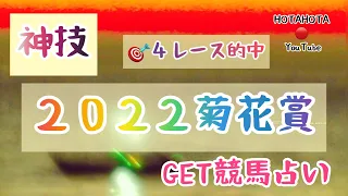 【神技🎯】２０２２🏵菊花賞🎯「GET競馬占い」ダウジング占い💎5回目🎯的中狙います💪