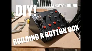 Button Box with Key Start for Simulators | DIY | Vehicle Sims