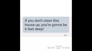 There’s some chores in this house Meme//Lyric Prank (FAILED AND VENT)