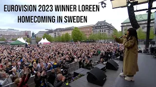 LOREEN HOMECOMING IN SWEDEN (English subtitles)