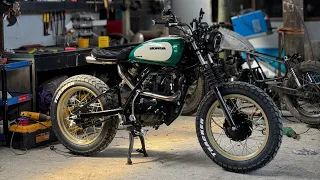 HONDA SUPREMO 150 - Scrambler Build