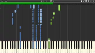 Дискотека Авария - Если Хочешь Остаться Piano (Synthesia)