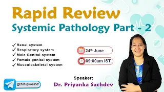 Super Simplified Pathology by Dr Priyanka Sachdev || Systemic Pathology Part - 2