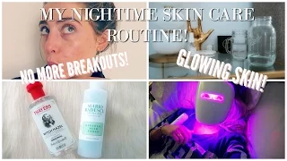 MY NIGHT TIME SKIN ROUTINE! NO MORE ACNE!
